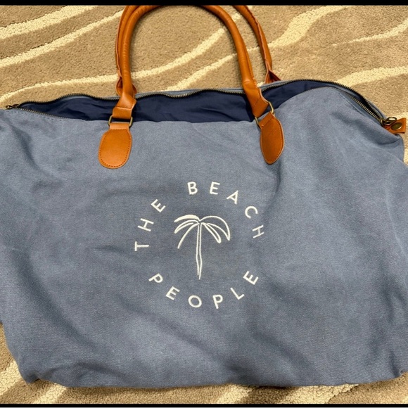 Blue Denim Large Tote Bag - Picture 1 of 3